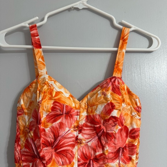 Royal Hawaiian Floral Romper Size XS - Picture 5 of 13